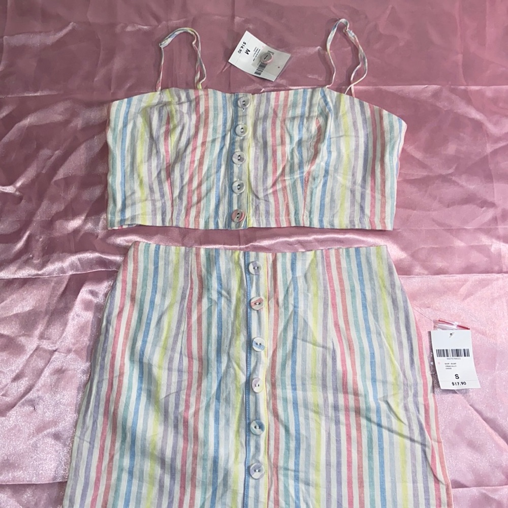Two Piece Multi-Colored Set